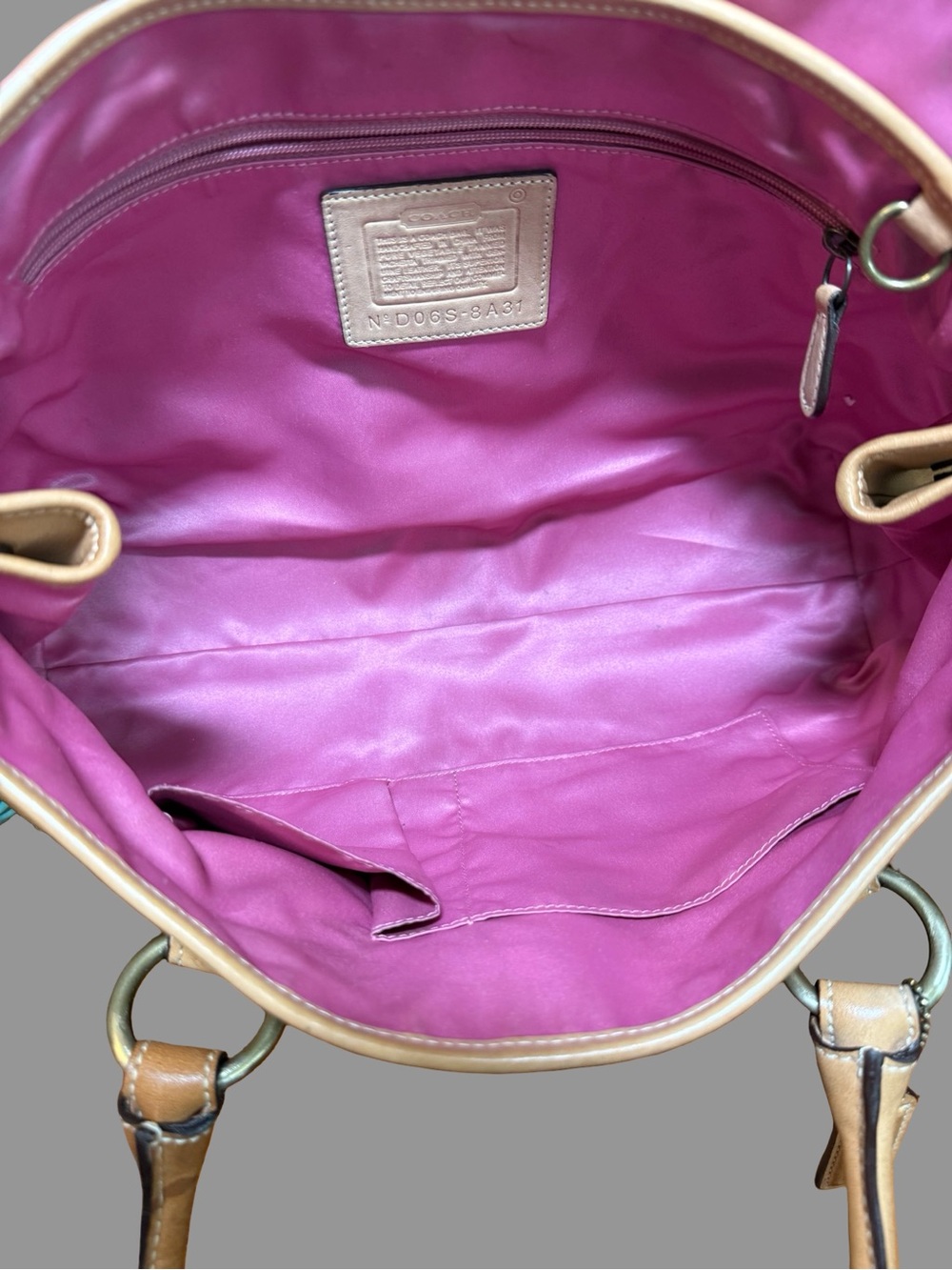 ✨ RARE Vintage Coach Soho Studded Swarovski Crystal Flap Satchel Bag (8A31) ✨ - Picture 8 of 9
